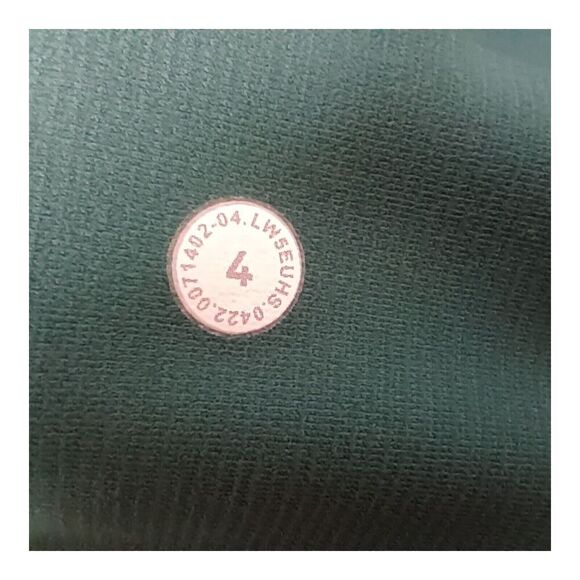 Lululemon Base Pace High-Rise Tight 25"Two-Tone Ribbed Green Jasper/Blue Chill 4 - Picture 4 of 4